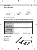 Предварительный просмотр 49 страницы Concept2 Perfect Clean VP 4200 Manual