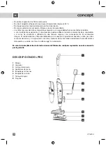 Предварительный просмотр 76 страницы Concept2 Perfect Clean VP 4200 Manual