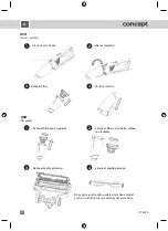 Предварительный просмотр 80 страницы Concept2 Perfect Clean VP 4200 Manual