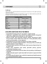 Preview for 3 page of Concept2 Perfect Smile ZK4000 Manual