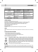 Preview for 8 page of Concept2 Perfect Smile ZK4000 Manual