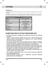 Preview for 15 page of Concept2 Perfect Smile ZK4000 Manual