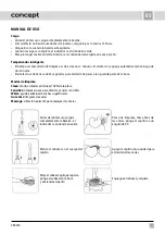 Предварительный просмотр 61 страницы Concept2 Perfect Smile ZK4010 Manual