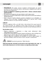 Preview for 31 page of Concept2 SINFONIA LA8383ss Manual