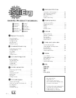 Preview for 1 page of Concept2 SkiErg Product Manual