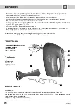 Предварительный просмотр 4 страницы Concept2 SR3355 Operating Instructions Manual