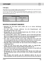 Preview for 39 page of Concept2 TITAN CARE VZ1440 Instruction Manual