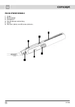 Preview for 42 page of Concept2 TITAN CARE VZ1440 Instruction Manual