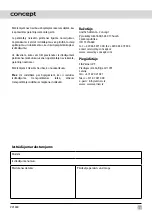 Preview for 79 page of Concept2 TITAN CARE VZ1440 Instruction Manual