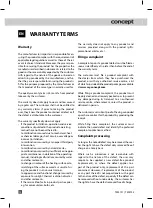 Preview for 74 page of Concept2 TM4731 Manual