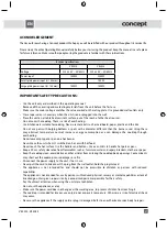 Preview for 23 page of Concept2 VE 3015 Manual