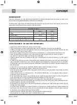 Preview for 31 page of Concept2 VE 3015 Manual