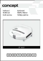 Concept2 VF 3021 Manual preview