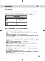 Preview for 3 page of Concept2 VP 8250 Operating Manual