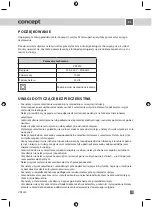 Preview for 19 page of Concept2 VP 8250 Operating Manual