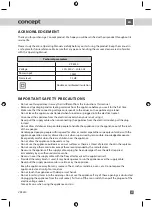 Preview for 51 page of Concept2 VP 8250 Operating Manual