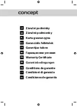 Preview for 91 page of Concept2 VP 8250 Operating Manual