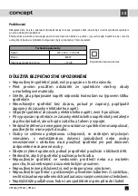 Preview for 3 page of Concept2 VP5240 Manual