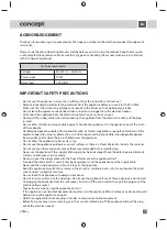 Предварительный просмотр 51 страницы Concept2 VP835 Series Operating Manual