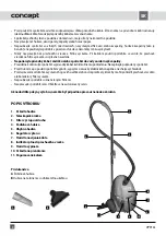 Предварительный просмотр 10 страницы Concept2 VP9161 Operating Instructions Manual