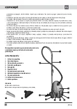 Предварительный просмотр 16 страницы Concept2 VP9161 Operating Instructions Manual