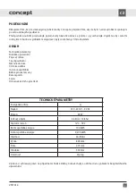 Preview for 3 page of Concept2 VTE7014 User Manual