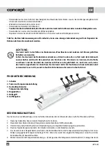 Предварительный просмотр 24 страницы Concept2 VZ1320 Operating Manual