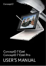 conceptD 7 Ezel User Manual preview