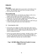 Preview for 6 page of Conceptronic C100S16 User Manual