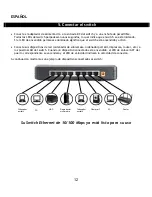 Preview for 12 page of Conceptronic C100S8A User Manual