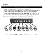 Preview for 16 page of Conceptronic C100S8A User Manual