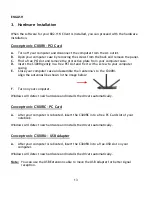 Preview for 13 page of Conceptronic C300RC Quick Installation Manual