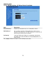 Preview for 12 page of Conceptronic C54APM Quick Installation Manual