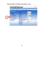 Preview for 25 page of Conceptronic C54APT Quick Installation Manual