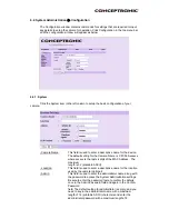 Предварительный просмотр 10 страницы Conceptronic C54NETCAM User Manual