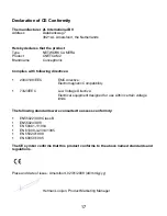 Preview for 17 page of Conceptronic C54NETCAM2 Quick Installation Manual