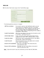 Preview for 27 page of Conceptronic C54NETCAM2 Quick Installation Manual