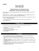 Preview for 5 page of Conceptronic CB100S16 User Manual