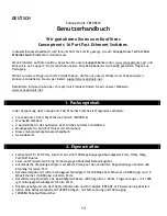 Preview for 13 page of Conceptronic CB100S16 User Manual