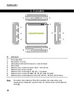 Preview for 20 page of Conceptronic CCOMBOGR User Manual