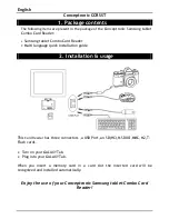 Preview for 2 page of Conceptronic CCRSST Quick Manual