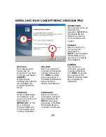 Preview for 23 page of Conceptronic CDESKCAM Quick Installation Manual