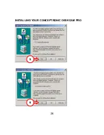 Preview for 26 page of Conceptronic CDESKCAM Quick Installation Manual