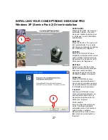 Preview for 27 page of Conceptronic CDESKCAM Quick Installation Manual