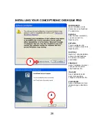 Preview for 28 page of Conceptronic CDESKCAM Quick Installation Manual