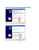 Preview for 29 page of Conceptronic CDESKCAM Quick Installation Manual