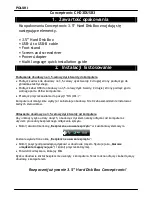 Preview for 9 page of Conceptronic CHD3DUSB3 Quick Manual