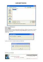 Preview for 2 page of Conceptronic CHD3LAN How To Update Firmware