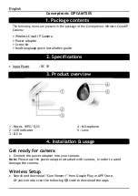 Preview for 2 page of Conceptronic CIPCAM720S Multi Language Quick Manual