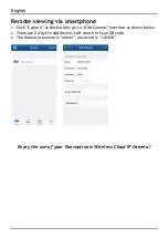 Preview for 4 page of Conceptronic CIPCAM720S Multi Language Quick Manual